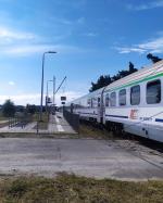 Zerwana trakcja kolejowa na trasie Kędzierzyn-Koźle - Raciborz