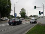 Działają już światła na zmodernizowanym przejściu dla pieszych na ulicy Ozimskiej