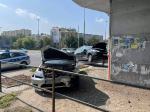 Niebezpieczna kolizja na rondzie w Opolu