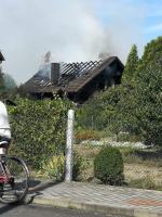 13 zastępów straży gasiło pożar domu w Zdzieszowicach