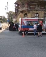 Kędzierzyn-Koźle: Kobieta kierująca bmw uderzyła w mur kamienicy