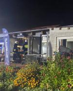 Pożar w Borzysławicach - płonął budynek socjalny