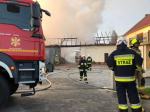 Pożar chlewni i stodoły w powiecie prudnickim. W akcji kilkanaście zastępów straży