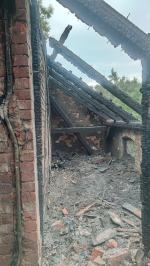 Pożar pustostanu w powiecie nyskim