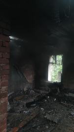 Pożar pustostanu w powiecie nyskim