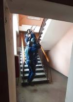 Szkolenie policjantów oddziału prewencji