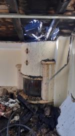 Pożar poddasza w domu jednorodzinnym w Prudniku