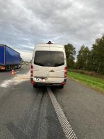 Wypadek na A4 pod Niemodlinem. 5 osób trafiło do szpitala