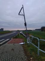 DW 414: Kierowca chciał uniknąć zderzenia ze zwierzyną