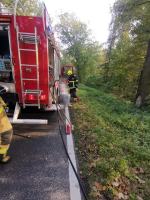 Wypadek w gminie Polska Cerekiew. Doszło do zderzenia osobówki i ciężarówki 