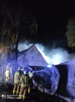 40-latek poważnie poparzony w wyniku pożaru w Szydłowicach. Lądował śmigłowiec LPR