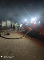 40-latek poważnie poparzony w wyniku pożaru w Szydłowicach. Lądował śmigłowiec LPR