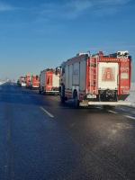 Wypadek w Skoroszycach. Z drogi wypadła ciężarówka z chemikaliami