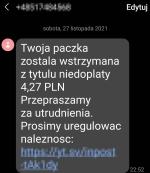 Uwaga na fałszywe SMS-y!
