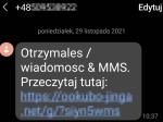 Uwaga na fałszywe SMS-y!