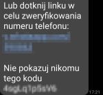 Uwaga na fałszywe SMS-y!