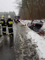 Zimowe warunki na drogach Opolszczyzny. Doszło do kilku kolizji