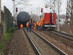 Wagon pociągu towarowego wykoleił się pomiędzy stacjami Opole Główne i Opole Zachodnie