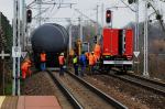 Wagon pociągu towarowego wykoleił się pomiędzy stacjami Opole Główne i Opole Zachodnie