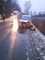 Zderzenie pojazdów w powiecie namysłowskim