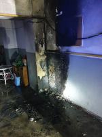 Akcja namysłowskich strażaków. Płonęły wózki dziecięce i choinka