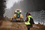Trwają prace związane z budową zapory na granicy polsko-białoruskiej