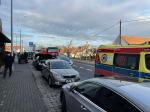 Zderzenie 3 pojazdów w Źlinicach