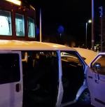 Wypadek w Wilkowie. Pociąg uderzył w busa