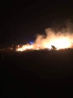 Dwa zastępy straży walczyły z pożarem traw w Lipkach