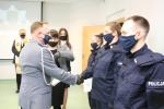 Dziesięciu nowych policjantów ślubowało na sztandar w Opolu