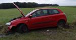 Pijany kierowca rozbił auto w rowie