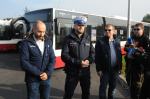 Policjanci prowadzą działania "STOP-BUS"