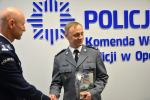 Mł. insp. Maciej Milewski po 30 latach pożegnał się z mundurem