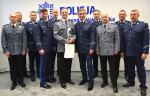 Mł. insp. Maciej Milewski po 30 latach pożegnał się z mundurem