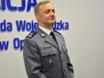 Mł. insp. Maciej Milewski po 30 latach pożegnał się z mundurem