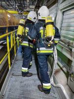 Ponad 70 strażaków ćwiczyło w Elektrowni Opole