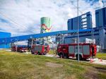 Ponad 70 strażaków ćwiczyło w Elektrowni Opole