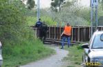 Nastolatka skoczyła z wiaduktu pod nadjeżdżający szynobus. Trafiła do szpitala