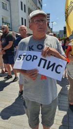 W proteście przeciwko polityce rządu wzięło udział kilkaset osób