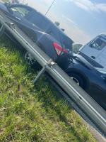 Zderzenie pojazdów i "bójka" na A4