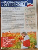 Zobacz czy otrzymałeś "instrukcje"wraz z gotowymi odpowiedziami jak masz  głosować w referendum 