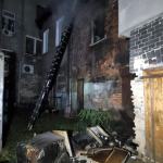 Pożar mieszkania w Kluczborku 