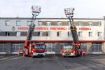 Nowe drabiny mechaniczne Państwowej Straży Pożarnej województwa opolskiego
