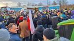 Opolscy rolnicy dołączyli do protestu na granicy polsko-ukraińskiej