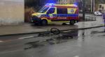 Potrącenie rowerzysty na rondzie w Opolu 