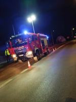 Nocne dachowanie w Złotnikach zakończone w szpitalu