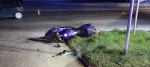 Wypadek drogowy w Strzelcach Opolskich: Zderzenie samochodu z motocyklem