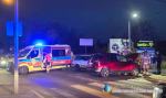 Kolizja na skrzyżowaniu w Opolu: Mężczyzna reanimowany i zabrany do szpitala
