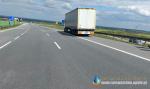 Zderzenie ciężarówki z BMW na autostradzie A4 - jedna osoba poszkodowana
