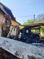  Pożar Kampera w Zakrzowie